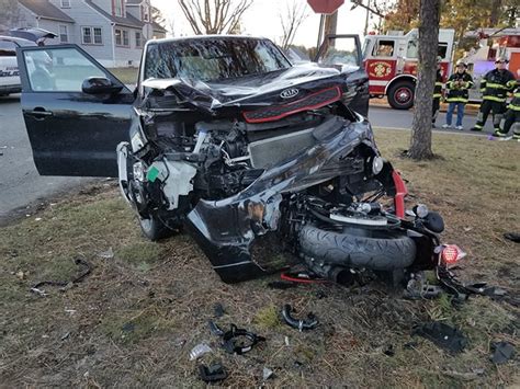 Car Vs Motorcycle Crash In Beachwood Jersey Shore Online