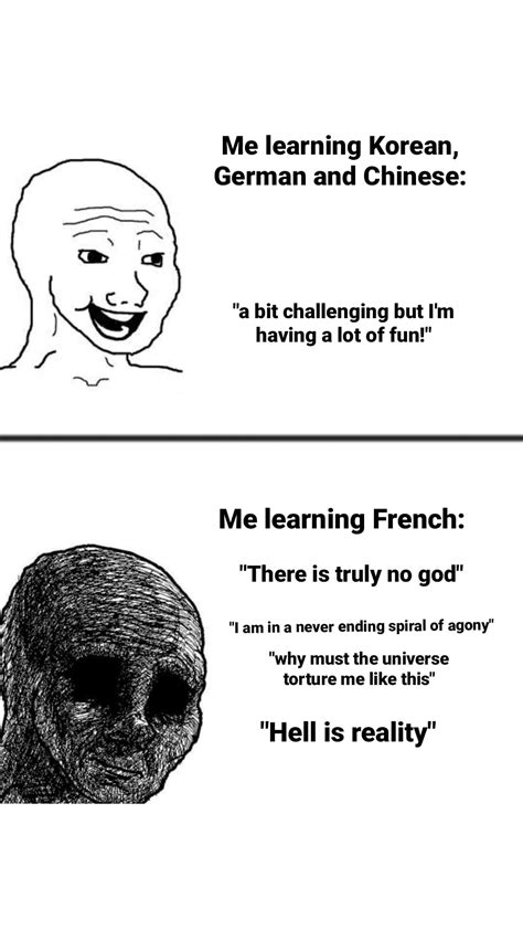 A Meme I Made About My Language Learning Experience Share Something