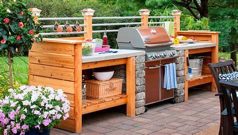 With easy to follow installation instructions, the downloadable plan will make construction much more simple and. DIY Projects and Ideas | Build outdoor kitchen, Outdoor ...