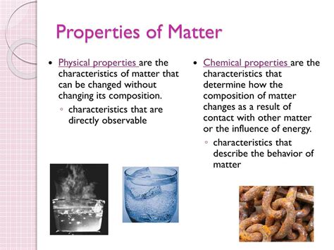 Ppt Properties And Classification Of Matter Powerpoint Presentation