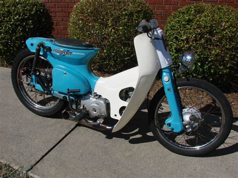 1982 Honda Passport C70 Scooter Rat Bobber