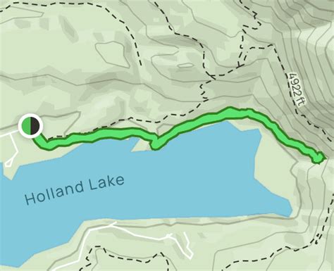 Holland Lake And Falls Montana 839 Reviews Map Alltrails