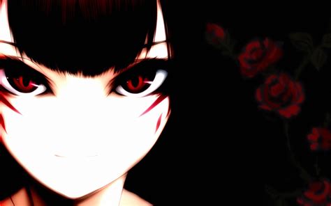 Red Eyes Rose Anime Girls Beatmania Wallpapers Hd Desktop And