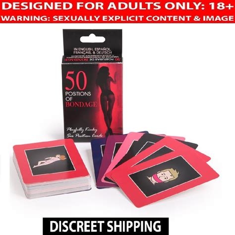 50 Positions Of Bondage Card Game Buy 50 Positions Of Bondage Card