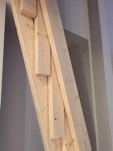 Cool Folding Stairs I Designed Folding Stairs Diy Staircase Diy Stairs