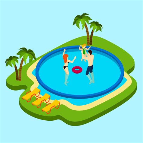 Swimming Pool Illustration 472534 Vector Art At Vecteezy