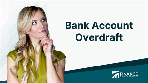 Bank Account Overdraft Definition Causes Fees And Charges