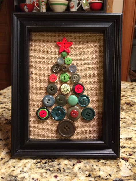 Pin By Pinner On Finished Projects Christmas Button Crafts Christmas