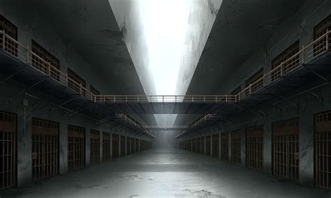 Prison By Joakimolofsson On Deviantart Prison Art Anime Background