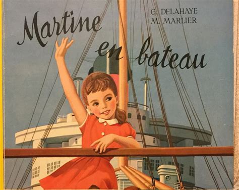 Martine En Bateau Collection Farandole Gilbert Delahaye Etsy