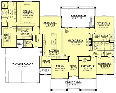 Mansion Floor Plans With Pictures — Schmidt Gallery Design