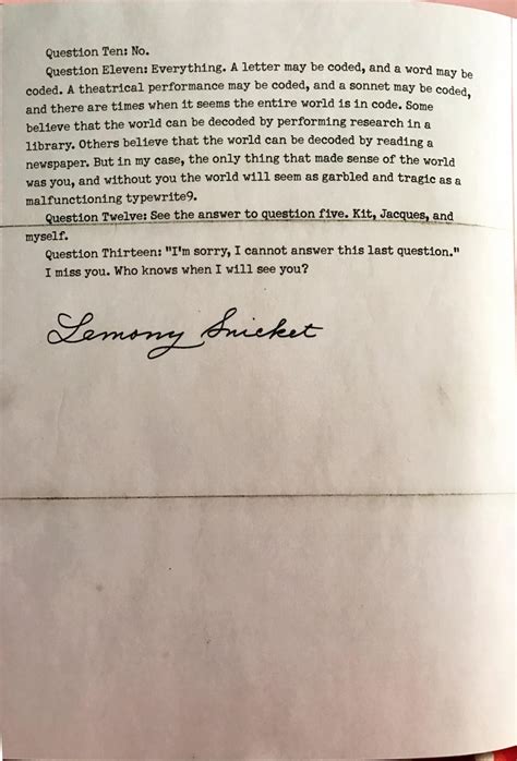 There is no question more often asked by fans of lemony snicket. Lemony Snicket The Beatrice Letters | Free Letter Templates