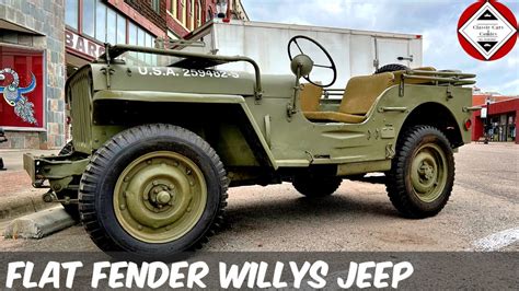 Ww Era Flat Fender Willys Jeep Willys Jeep Youtube