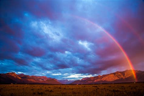 Rainbow Sunrise In The Bow Valley © Christopher Martin 2676