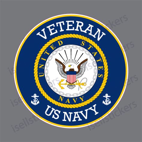 Us Navy Veteran Military Bumper Sticker Vinyl Window Decal I Sell