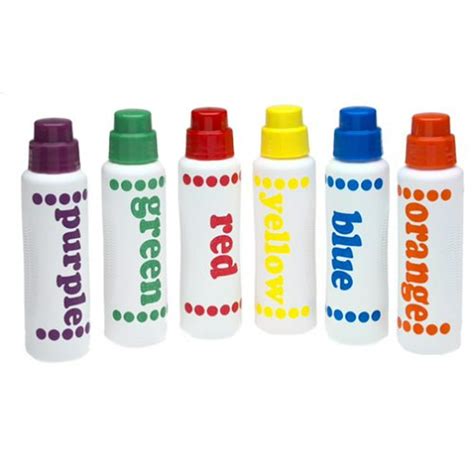 Do A Dot Art Markers 6 Pack Rainbow Washable Paint Markers The