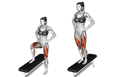 Bodyweight Lateral Step Up