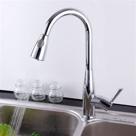 You can end up ruining the entire look of your if your faucet fails to match up with the surrounding materials. High End Thick Copper Chrome Pullout Kitchen Sink Faucet
