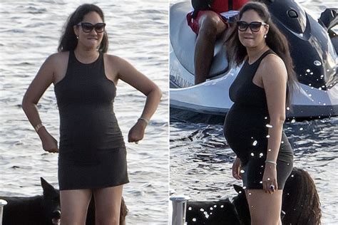 Kimora Lee Simmons Shows Off Her Fabulous Bump In St Barths Page Six