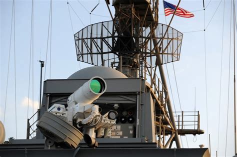 Watch Us Navy Tests Its New Laser Gun With Great Success