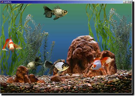 Prolific Publishing Inc Screen Savers Goldfish Aquarium 20