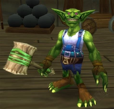 Armador Goblin Pnj World Of Warcraft Cl Sico