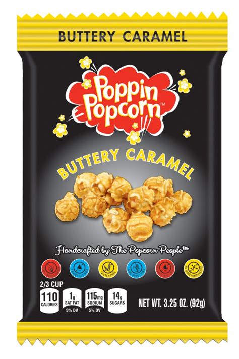 Poppin Pack Premium Variety Pack Buttery Caramel Chicago Style