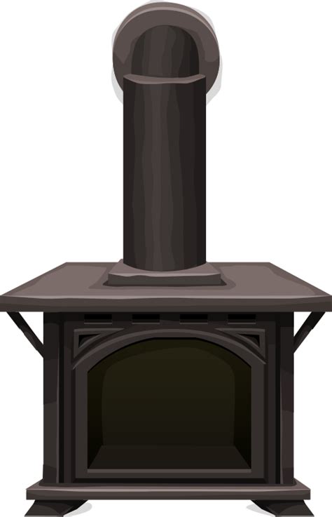 Wood Stove From Glitch Openclipart