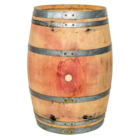 Real Wood Products 59 Gallon Natural Wood Rain Barrel With At