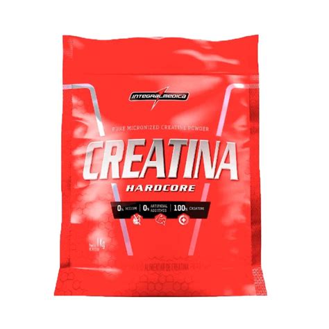 Suplementos Creatina Hardcore 1kg Integralmédica Vitta Gold Nutrição