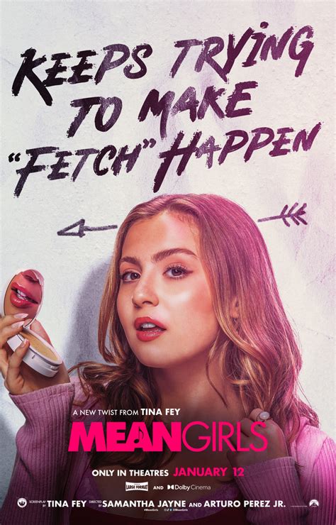 photos go inside the mean girls burn book with new posters for the movie musical with auli i