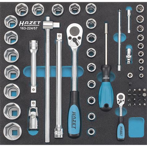 Hazet 163 224 57 Socket Screwdriver Set Tool Modules General
