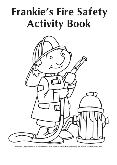 Frankies Fire Safety Activity Book Printable Pdf Download