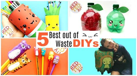 Best Out Of Waste Eco Diys Upcycling Ideas And Projects Youtube