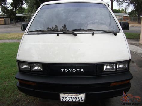 Toyota Van 1986 Vintage Van