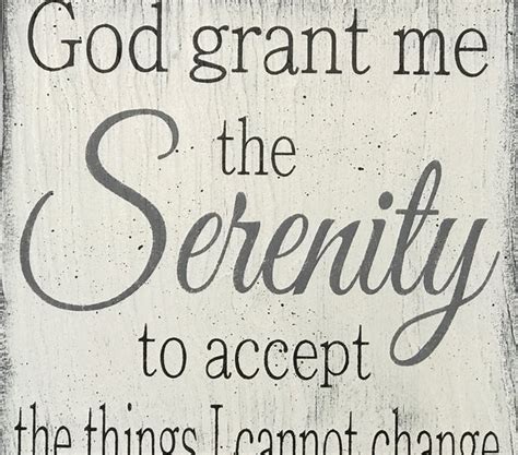 Serenity Prayer Inspirational Wood Wall Art Rusticly Inspired Signs