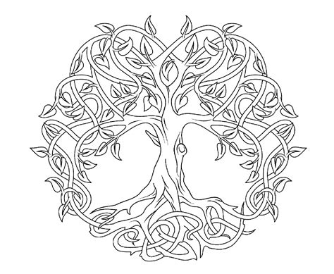 To print the coloring pages from your computer, simply click the print image button in the top relaxing coloring pages: Celtic Mandala 22 - Simple Mandalas - 100% Mandalas Zen ...