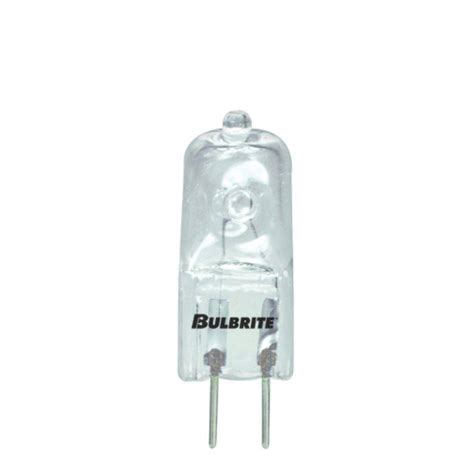 Bulbrite 50 Watt Soft White Light T4 G635 Bi Pin Screw Base Dimmable