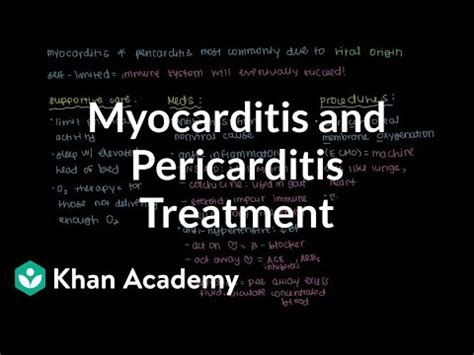 Guidelines for diagnosis and treatment of myocarditis (jcs 2009): Myocarditis and pericarditis treatment