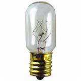 Pictures of Electric Oven Light Bulbs