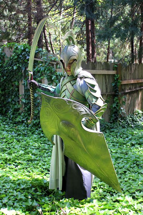 High Elven Warrior Costume Build Lotr Modelado De Personajes