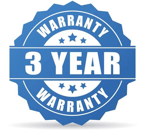 Three Years Warranty Model 344