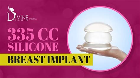 335 cc silicone high profile motiva breast implant youtube