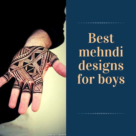Share 89 About Mehndi Design For Boy Hand Tattoo Super Cool Indaotaonec