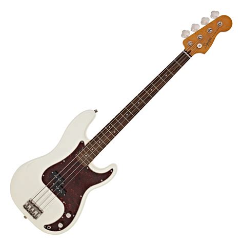 Squier Classic Vibe 60s Precision Bass LRL Olympic White Gear4music