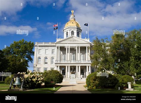 The State House Capital Building Of New Hampshire Is Located In The