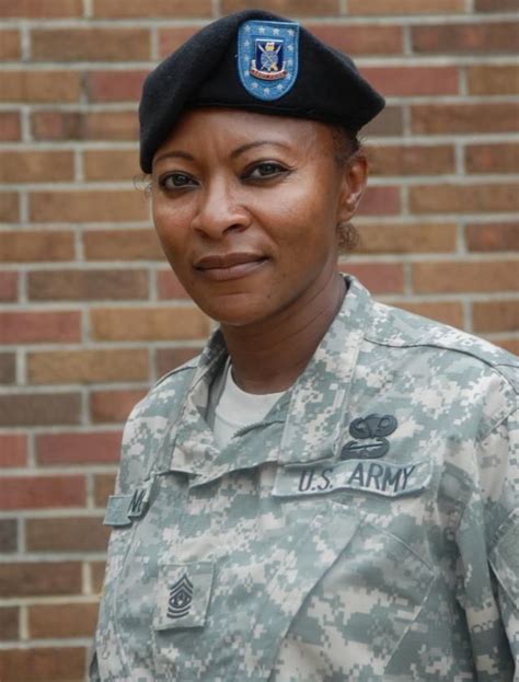 Army Command Sgt Maj Teresa King Will Become The First Female