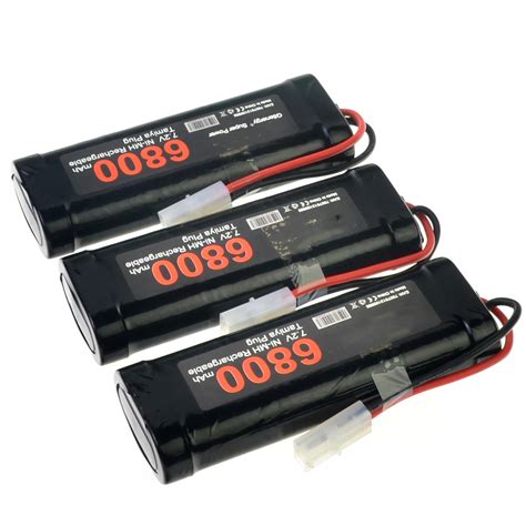 Pcs V Battery Mah Nimh Batteries Pack For Rc Car Truck Buggy