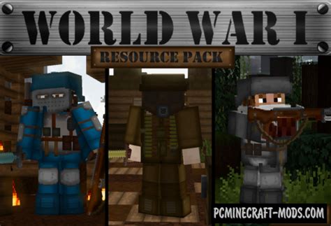 96 downloads updated feb 15, 2020 created feb 14, 2020. World War I Resource Pack For Minecraft 1.13.2, 1.13.1, 1.13 | PC Java Mods