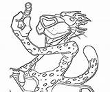 Coloring Cheetah Chester Pages Cool Cheetahs Printable Popular sketch template